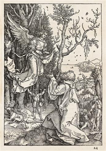 ALBRECHT DÜRER Joachim and the Angel.                                                                                                            